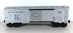 Lionel No. 6464-175 Rock Island Box Car, Silver. Fixed Price $30.00.