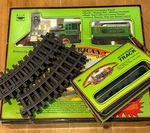 Vintage New Bright The Great American Express Train Set 95157 W/ Extra Tracks. Fixed Price $149.99.