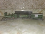Vtg 1999 New-ray Ho Scale Train Set & 12 Curved Black Plastic Track Lot. Battery. Fixed Price $35.00.