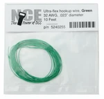 New Nce Ultraflex Wire 32 Gauge 10FT Green. Fixed Price $10.98.