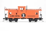 Ho Athearn Illinois Central 36FT Extended Vision Caboose #9678 Nkl Cplr Xlnt. Fixed Price $12.99.