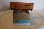 Ho Scale Athearn, 40' Box Car, Bangor & Aroostook, Orange, #7564 Built. Fixed Price $24.00.