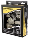 Woodland Scenics C1140 Terrain System Surface Ready Rocks (18) Pcs. Fixed Price $18.69.