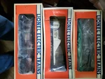 Lionel " 3 Mint Cars New Boxed Lot # 6-17510,6-16670,6-16927. Fixed Price $65.00.