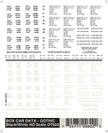 Woodland Scenics 602 Ho Scale Dry Transfer Railroad Lettering Sets -- Gothic. Fixed Price $13.99.