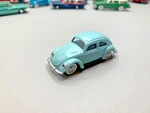 1/87 Ho 1950'S Volkswagen Beetle Vw Alpine White Car Split Window Praline. Fixed Price $16.99.