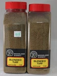 Woodland Scenics Blended Turf- Earth T1350 Lot 2 Items Nib. Fixed Price $21.99.