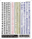 Woodland Scenics DT502 Beton Windsor Train Sheet - Assorted. Fixed Price $12.05.
