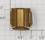 American Flyer 4000-1 Wide Gauge Brass Strap Headlight Case #4001, 4019 & 4687. Fixed Price $8.00.