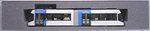 N Gauge Kato 801 Toyama Light Rail TLR0606 (blue). Fixed Price $230.22.