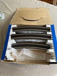 Lot Of 19 Atlas Gauge Rail O-72 Curve Track #6062 Full Circle +3 Originalbox. Fixed Price $297.00.