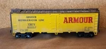 Armour Rr 40' Ice Reefer Arlx 29003 Kadee Couplers Athearn Blue Box Built Ho. Fixed Price $9.95.