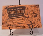 Lionel Postwar 1953 " How To Operate Trains Booklet --#926-53 Exc+. Fixed Price $12.95.