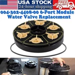 For Paramount Water Valve 6-PORT Gear Module + Pressure Gauge 004-302-4408-00. Fixed Price $88.99.