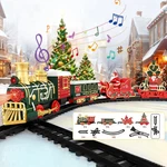 Christmas Train Set For Kids, Electric Toy With Light And Sound. Fixed Price $39.59.