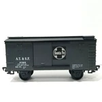 Scientific Toys Eztec Service Railway Train At & Sf Box Car Gray 6789 Gauge. Fixed Price $23.97.