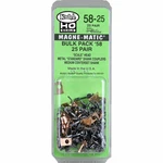 Kadee Ho #12 Bulk Pack X Pair Couplers "scale Head" #58-25. Fixed Price $54.95.