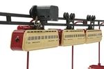 Mth 10-3047-1 Red/cream Detroit Monorail Set With Proto-sound 3.0 Mt/box. Fixed Price $1799.99.
