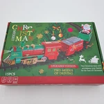Merry Christmas Toy Train Set Upgraded Version Headlights And Sounds *tested*. Fixed Price $15.96.