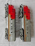 Postwar Lionel 2333 Santa Fe F3 Diesel Locomotive Set (a-a) New York Vintage. Fixed Price $230.00.