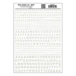 Woodland Scenics Dry Transfer Decals MG721 Gothic R.r. White New. Fixed Price $8.79.