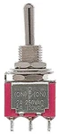 Miniatronics Miniature Toggle Switches Spdt 5AMP 120V Momentary PKG(5) 36-220-05. Fixed Price $30.98.