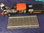 New Bright Timber Wolf & Redwood Train Locomotive Coal Car 1986 Untested. Fixed Price $21.78.