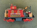 New Bright The Holiday Express Animated Santas Toy Shop Christmas Train Car Read. Fixed Price $19.99.