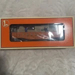 Lionel Animated Pony Express Gondola Gauge 6-26972 Orange New In Box. Fixed Price $50.00.
