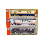 Con-cor Semi Tractor Trailer 1:87 Ho Scale Model Train Layout Truck 3P Lot. Fixed Price $110.01.