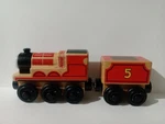 Thomas & Friends Wooden Railway James Tender FMH40 2012 Fisher Price. Fixed Price $19.95.