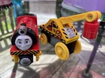 Victor & Kevin - Thomas The Tank Engine Friends Wooden Railway Trains Talking. Fixed Price $80.00.