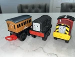 2010 Mattel Thomas & Friends Annie Salty Diesel Plastic Trains. Fixed Price $6.00.