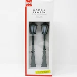 Busch 8621 Lighted Old-time Street Lamp Post Set Scale Model Train Layout. Fixed Price $32.79.