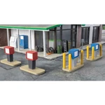 Walthers 933-3545 Gas Station Details Kit Ho Scale. Fixed Price $18.99.