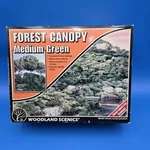 Woodland Scenics F1661 N/ho Forest Canopy Medium Green. Fixed Price $21.99.