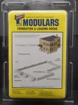 Walthers 933-3283 Cornerstone Modulars Foundation & Loading Docks. Fixed Price $9.95.