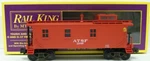 Mth 20-7703 Gauge At&sf Long Woodside Lighted Caboose #1997 Ln/box. Fixed Price $14.99.