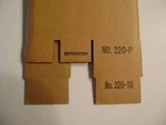 Lionel 220P Santa Fe Licensed Corrugated Alco Engine Reproduction Box. Fixed Price $9.95.