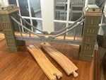 Imaginarium Wooden Railway Train Suspension Bridge W/lights & Sounds Brio Usa. Fixed Price $24.95.