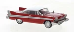 Brekina Ho 1958 Plymouth Fury Assembled Red, Gray, White 19675. Fixed Price $32.98.