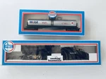 Model Power Ho Trains (lot Of 2) 0-4-0 Shifter W/ Tender Steam Loco & Mobil Oil. Fixed Price $100.00.