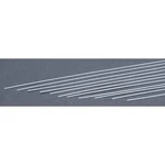 Evergreen #122 .020" X .040" 14" Styrene Sheets 10 New Free Shipping. Fixed Price $10.57.