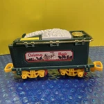Vintage 1992 Toy State Northpole Animated Christmas Musical Train Car Only Works. Fixed Price $18.99.