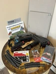 Vintage Tyco Team Action Train New Without Box Track 99% Complete 1983. Fixed Price $220.00.