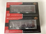 Ho Bli Broadway Limited Imports 1751 Nyc Steel Box Car 4-PACK Corrugated Ends. Fixed Price $104.98.