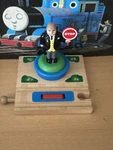 Authentic Learning Curve Wooden Thomas Train Sir Topham Hatt Stop & Go!. Fixed Price $10.99.