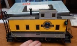Rea 42103 Drgw Smoking Caboose Car Used W/box Good Shape Gauge Lqqk. Fixed Price $60.00.