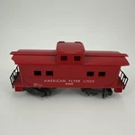 Flyer "s" Gauge #24603 "american Lines" Caboose. Fixed Price $6.95.
