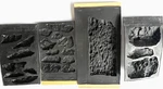 Woodland Scenics Rubber Rock Moulds (lot Of 4-C1231/C1234/C1233/C1248). Fixed Price $21.96.